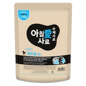 아침애 수제사료 신선한 해조류1.8kg+샘플(랜덤)210g 증정