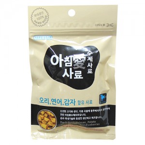 아침애 수제사료 오리연어감자200g+샘플(랜덤)30g 증정