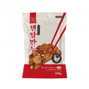 브리더랩 덴탈만두 덴탈껌 100g 닭고기