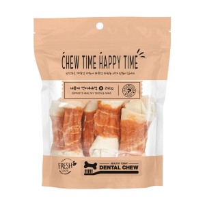 내품애 연어우유껌 M 240g