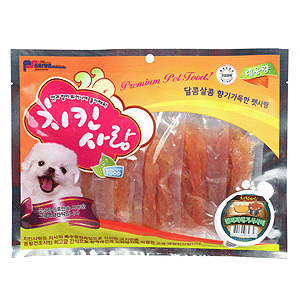 치킨사랑 젤리꽈베기 사사미400g