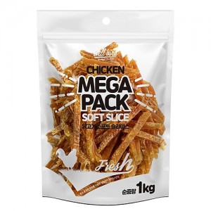 벨버드 메가팩 치킨 소프트 슬라이스 1kg