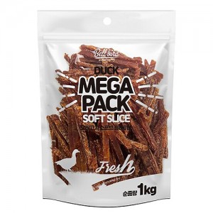 벨버드 메가팩 오리 소프트 슬라이스 1kg