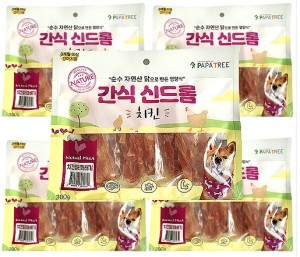 간식신드롬 치킨젤리꽈베기 300gX5개