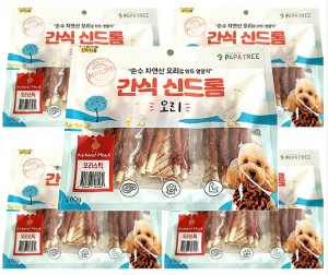 간식신드롬 오리스틱 300gX5개