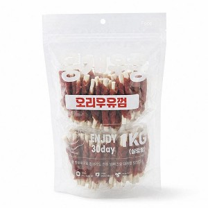 [Moa포인트] 뭉개구름 오리우유껌 1kg