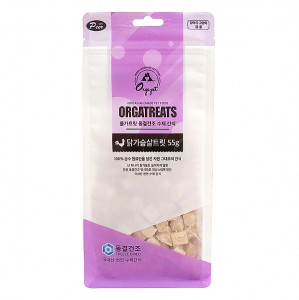 피어 올가트릿 동결건조 수제간식 닭가슴살트릿 55g