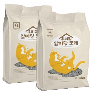 브리더랩 우리집 앞마당 고양이모래 6.35kgX2개