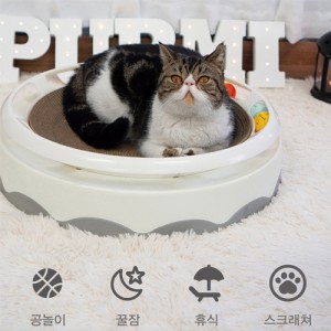 푸르미 캣츠아일랜드 스크래쳐 (블랙) 