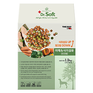 닥터소프트 야채&식이섬유 전견용1.2kg(비만견용)