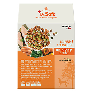 닥터소프트 치킨&장건강1.2kg(노령견용)