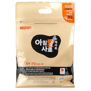 아침애 수제사료 피부건강3kg