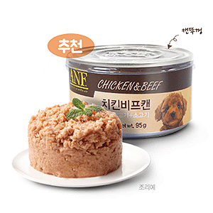 ANF 강아지캔 치킨비프95g