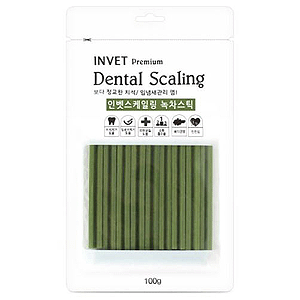 인벳 덴탈스케일링 녹차(스틱)100g