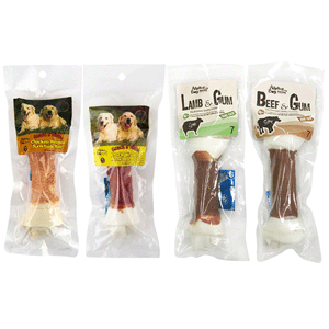 알파독 치킨껌1P 7인치 (치킨,오리,양,소)