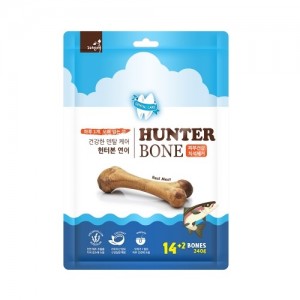 자연애 헌터본 오래씹는 덴탈껌 연어16P