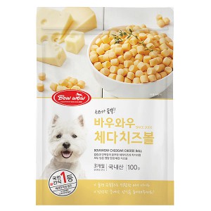 바우와우 치즈볼100g