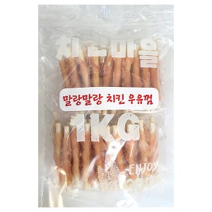 치킨마을 말랑말랑 치킨우유껌 1kg