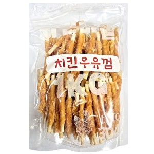치킨마을 치킨 우유껌 1kg