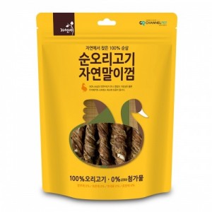 자연애 순 오리고기 자연말이껌 200g