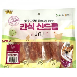 간식신드롬 치킨젤리꽈베기 300g