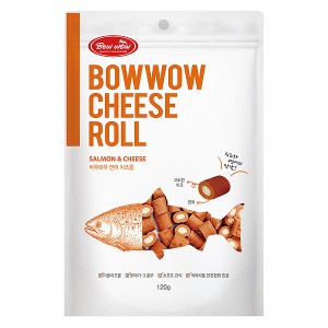 바우와우 치즈롤 연어120g