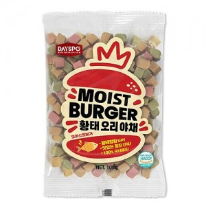 데이스포 모이스트버거 황태오리야채100g