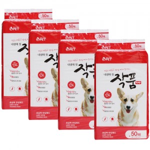 작품 고급패드(레드) 세트 (50매X4개)