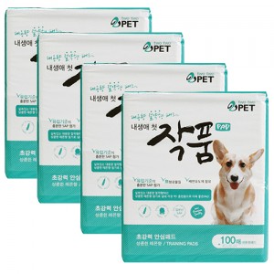 작품 패드(절약형)세트 100매X4개