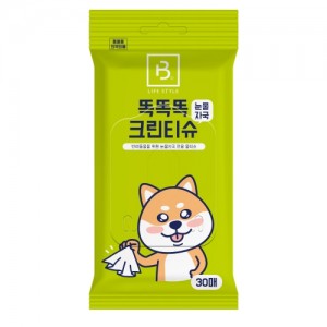 브리더랩 똑똑똑 눈물자국 크린티슈 30매