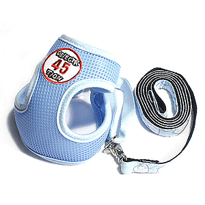 펫스타일 매쉬 하네스&리드줄(블루)L