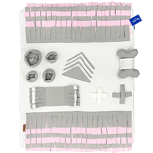 노즈워크 플레이매트 사각 L (핑크)