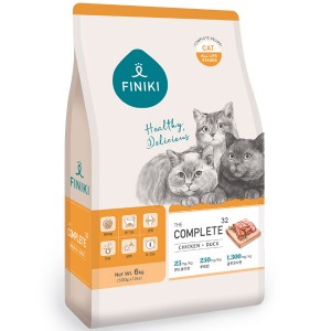 피니키 더 컴플리트 치킨 오리 6kg 고양이사료 