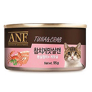 ANF 고양이캔 참치게맛살95g