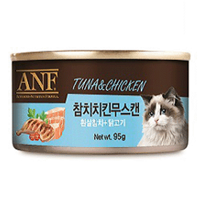 ANF 고양이캔 참치치킨 무스95g