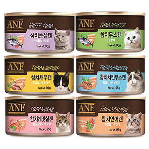 ANF 고양이캔 6종세트