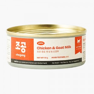 조공 필로 캣 고양이 습식사료 닭&산양유90g