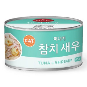 피니키 고양이캔 참치새우 95g