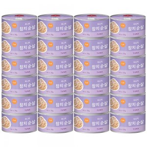 피니키 고양이 캔 참치순살 95gX24개