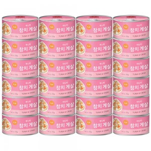 피니키 고양이 캔 참치게살 95gX24개