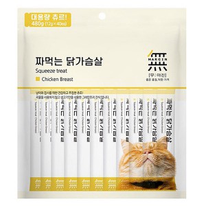 무마진 고양이 츄르 닭가슴살 40P