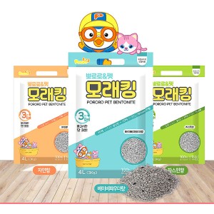 뽀로로 고양이모래 4L