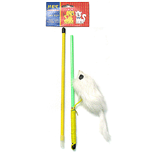2단 낚시대&Fur mouse