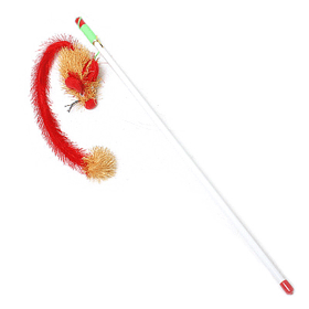 캣닢 복실 긴꼬리쥐 낚시대