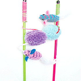 쇠똥구리 마우스 낚시대