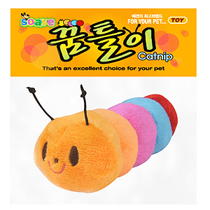 쏘아베 꿈틀이 장난감(캣닢)